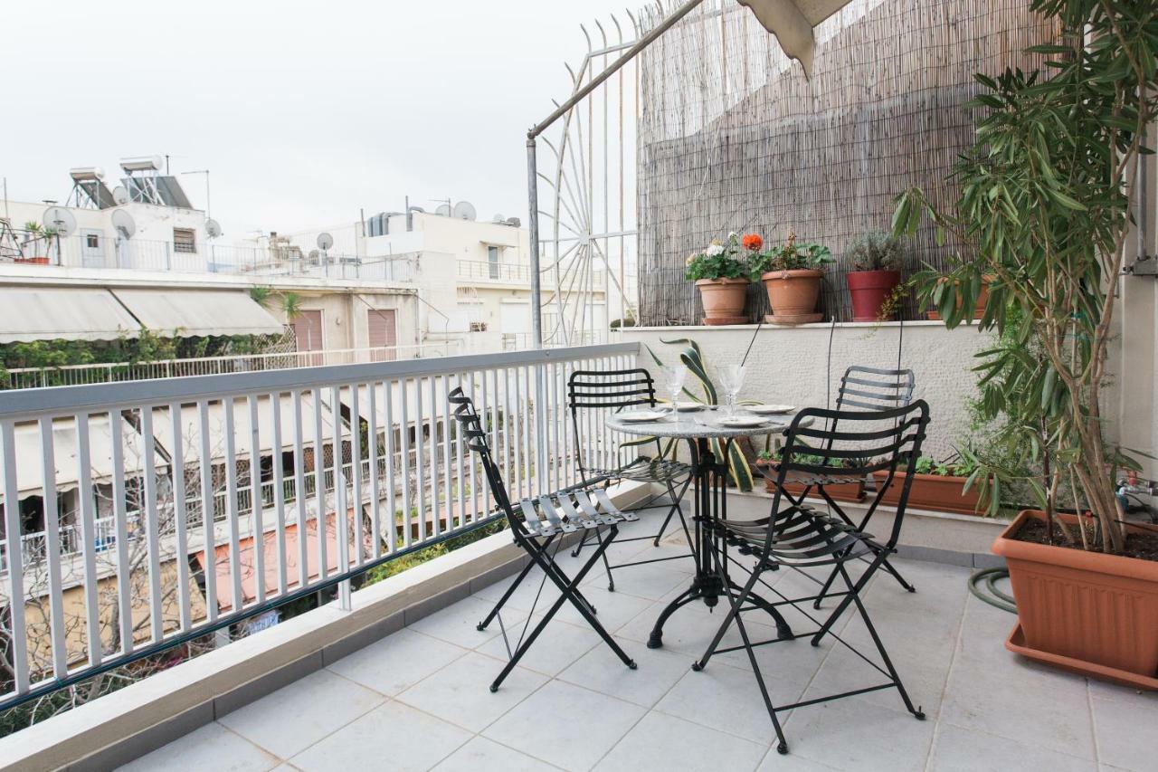 Top-floor Vintage style apartment Athen Eksteriør bilde